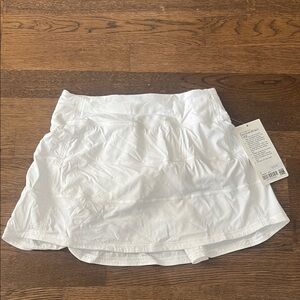 Lululemon Athletica White Mini Skirt